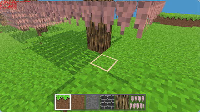 A tree with pixel-perfect shadows